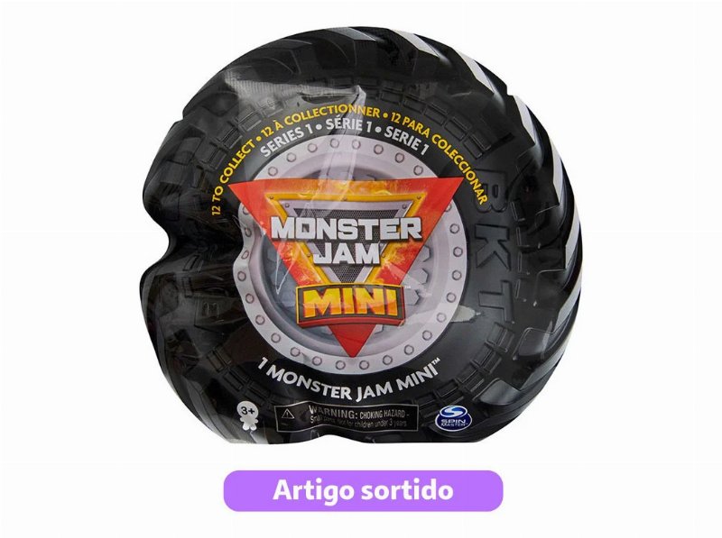 Mini Veiculo Monster Jam Modelos Sortidos