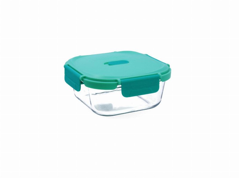 Caixa Hermética Luminarc Quadrada Verde 80 cl