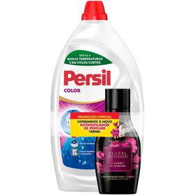 Conjunto Detergente Roupa Color Persil E Intensificador De Perfume Vernel