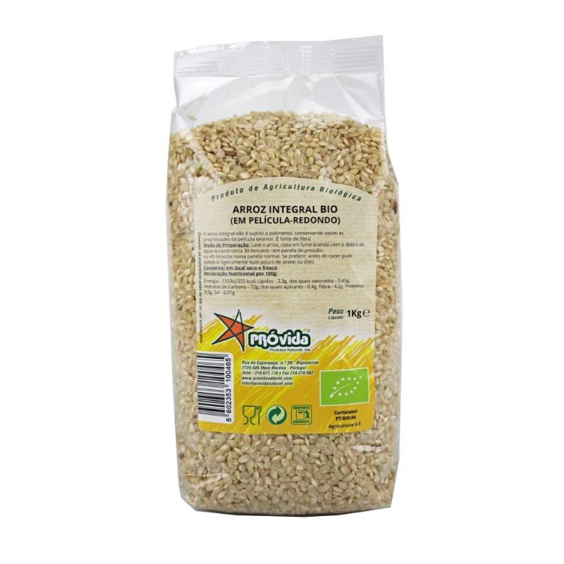 Arroz Integral Redondo Bio 1 kg