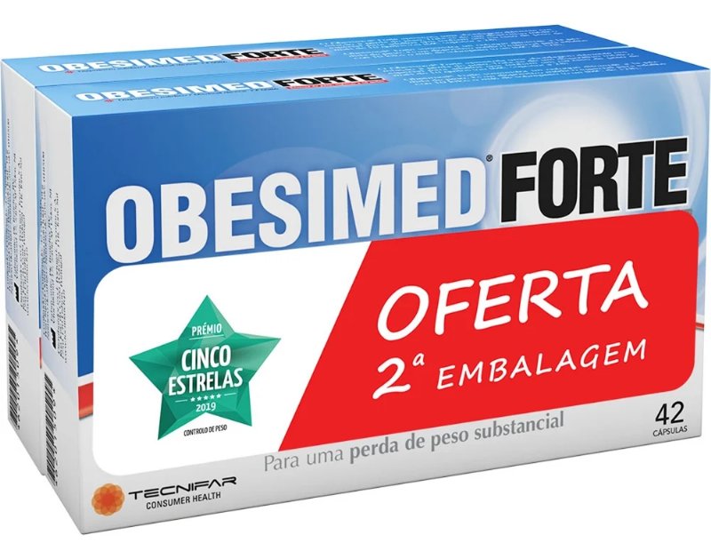Suplemento Obesimed Forte 2X42 Capsulas Leve 2 Pague 1