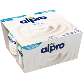 Vegegurte Base De Soja Natural Alpro    500 gr (4 Un)