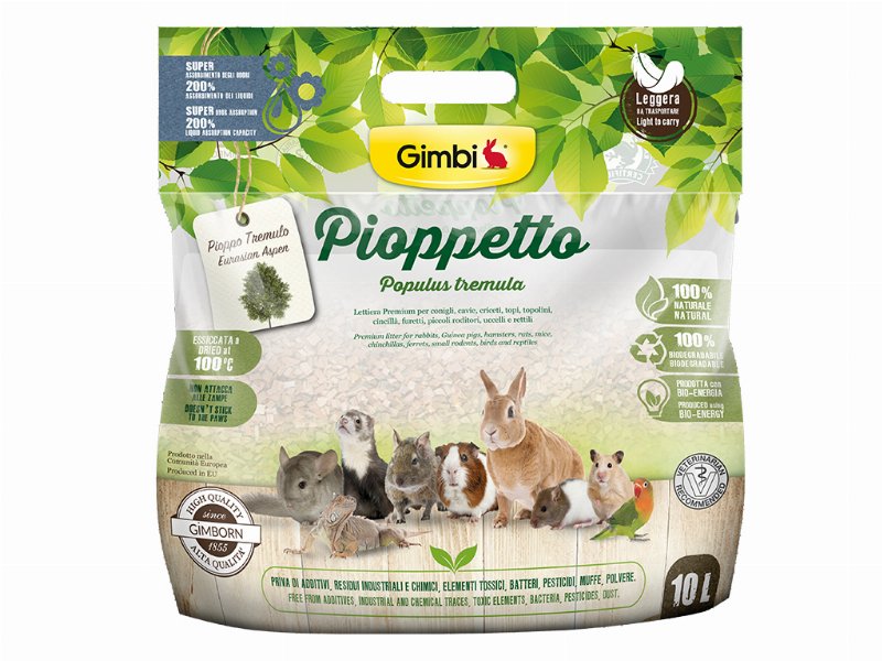 Absorvente Roedores Gimborn Litter Pioppetto 10 l