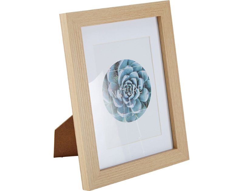 Moldura Actuel Em Mdf Natural 13X18Cm