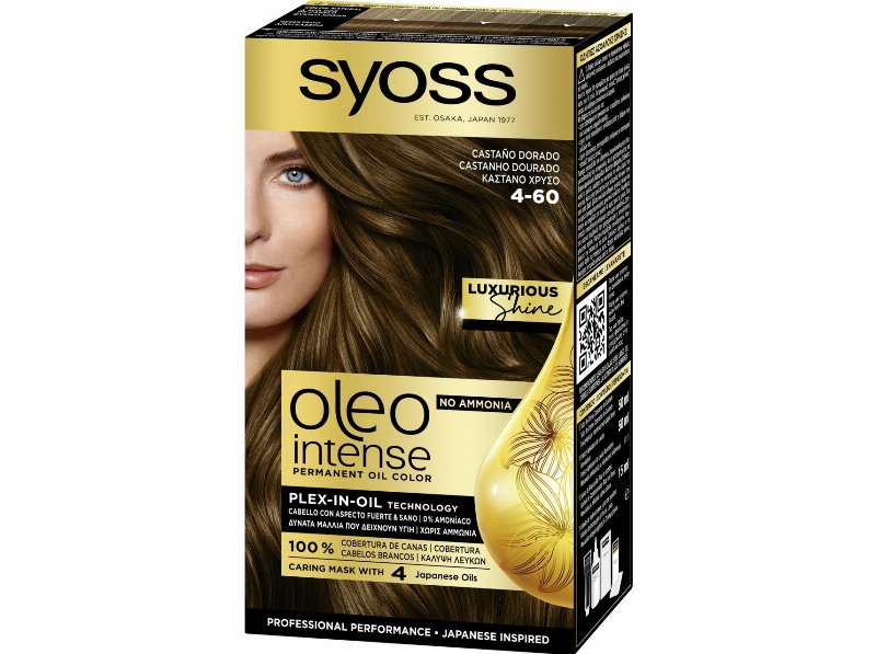 Coloração Syoss Intense 4-60 Castanho Dourado
