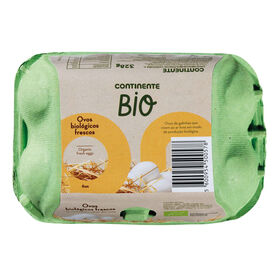 Ovos De Ar Livre Continente Bio 6 Un