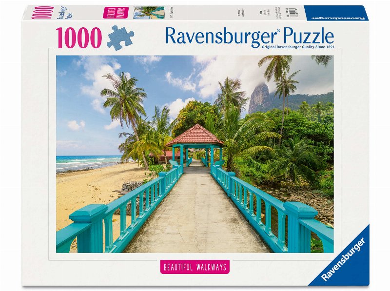 Puzzle Ravensburger Ponte Malásia 1000 Pçs