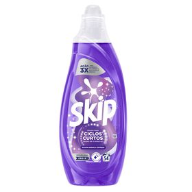 Detergente Máquina Roupa Líquido Ciclos Curtos Roupa Branca Skip
