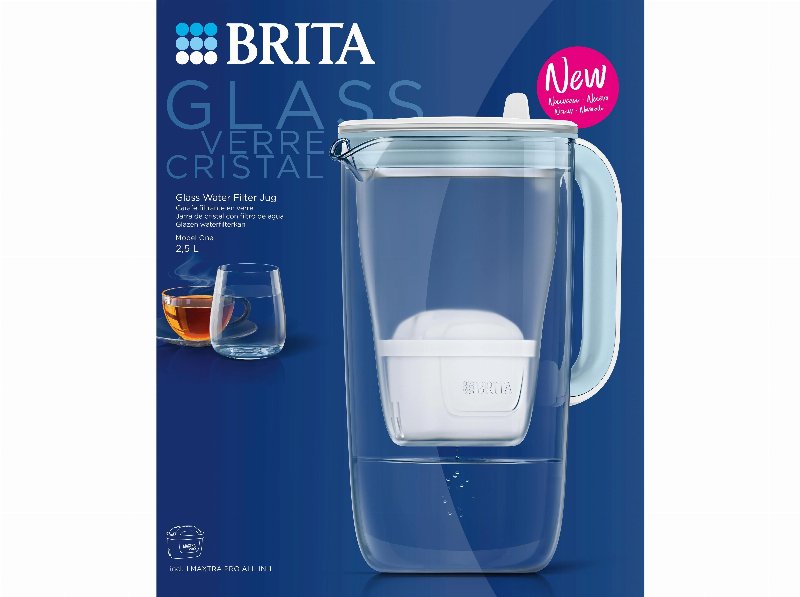 Jarro Com Filtro Brita Vidro 2.5 l