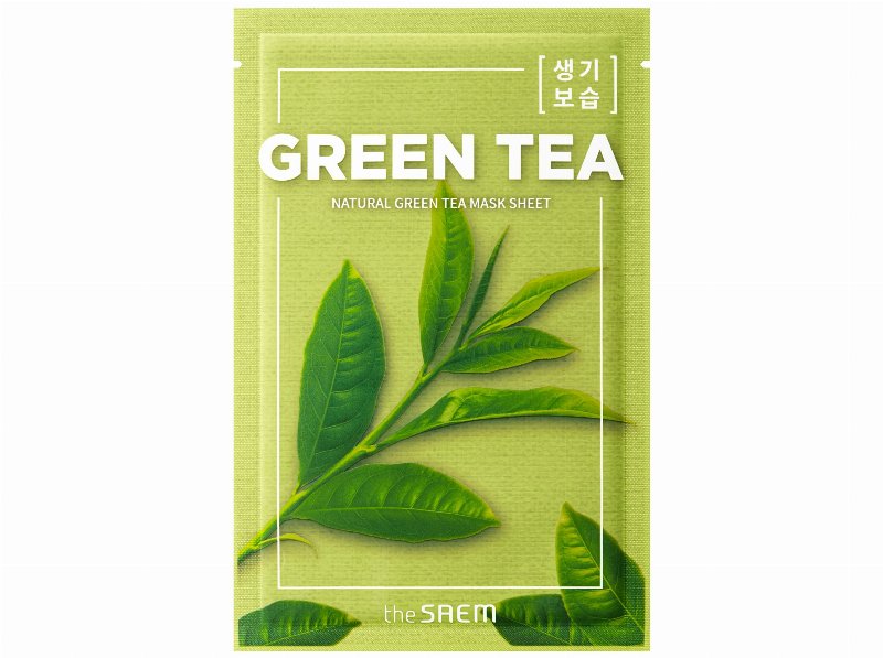 Máscara Facial Tecido The Saem Chá Verde 1Un