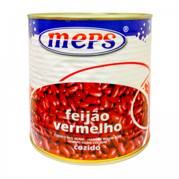 Feijão Vermelho Cozido Lata Meps 2,5 kg