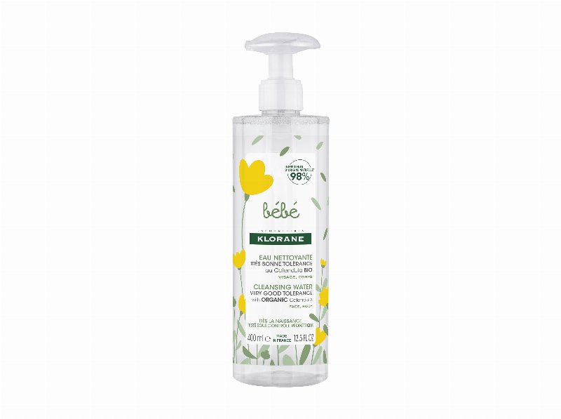 Água Limpeza Klorane Bebé 400 ml