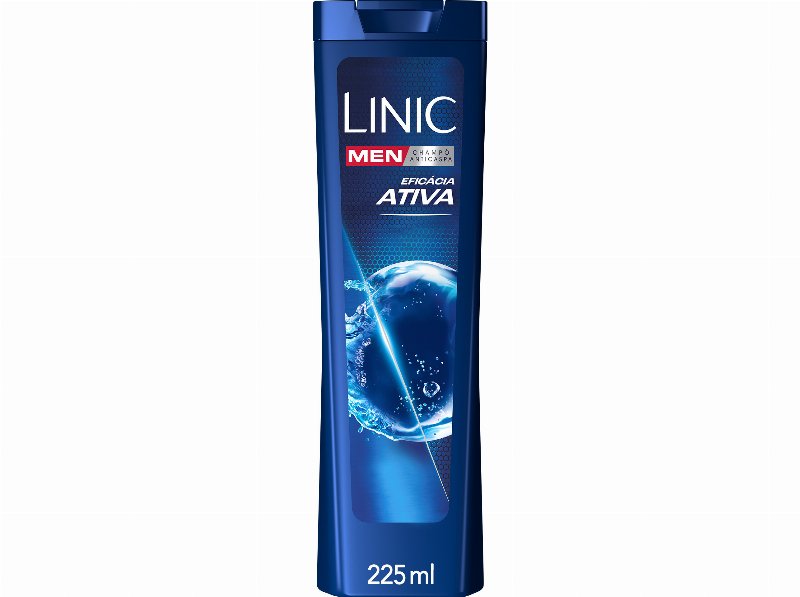 Champô Linic Anti-Caspa Men Eficácia Activa 225 ml