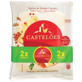 Queijo Curado Fatiado Castelões