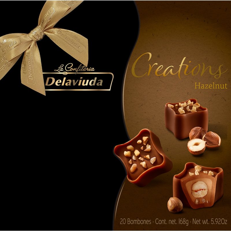 Bombons De Chocolate Com Avelã 168 g