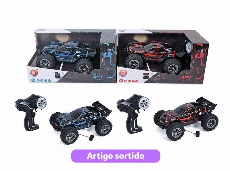 Carro R/C 1:18 One Two Fun 2.4 g Spy Master Modelos Sortidos