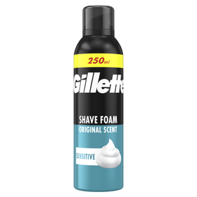 Espuma De Barbear Classic Sensitive Gillette 250 ml