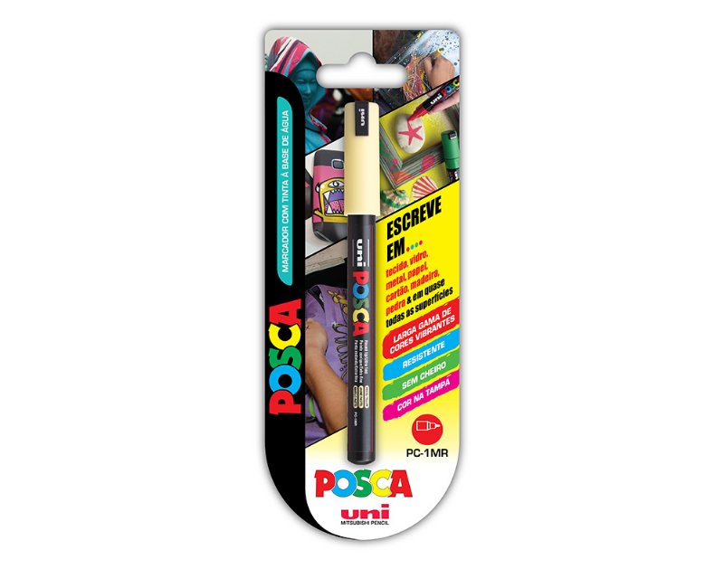 Marcador Uni-Ball Posca Pc-1Mr Cores Sortidas