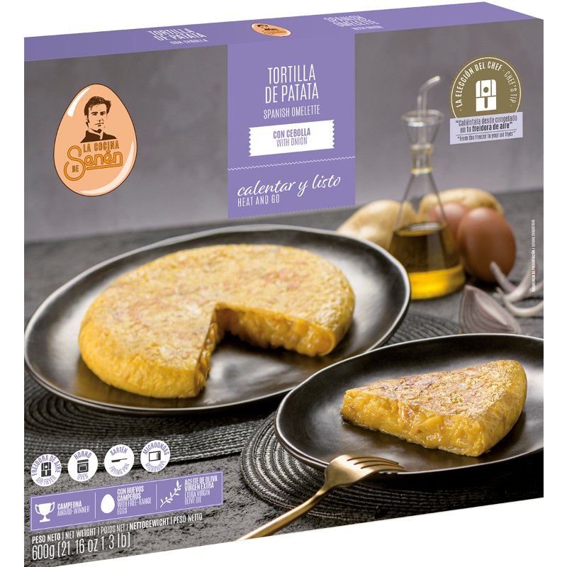 Tortilha De Cebola Para Air Fryer 600 g