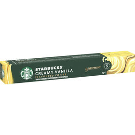 Cápsulas De Café Baunilha Starbucks 10 Un