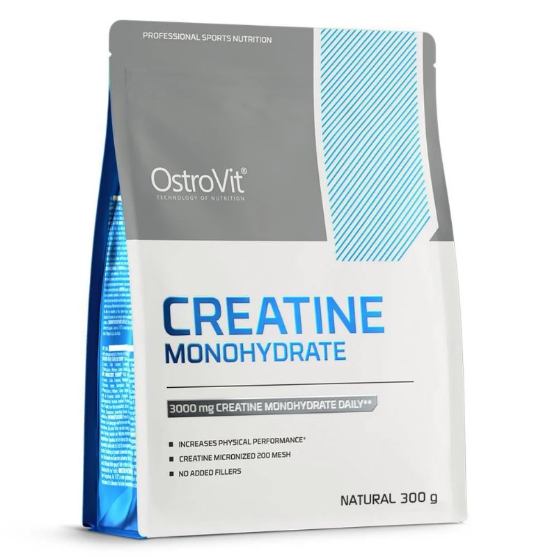 Creatina Mono-Hidratada Sabor Natural Ostrovit 300 g