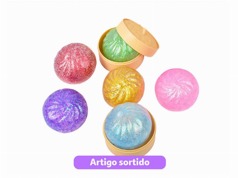 Squeeze Dumpling Glitter Do Art 10 Cm Modelos Sortidos