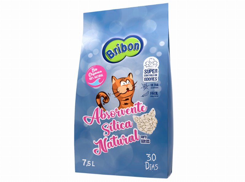 Sílica Para Gato Bribon Natural 7.5 l