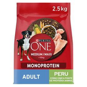 Ração Para Cão Adulto Médio E Maxi Proteína Purina One 2,5 kg
