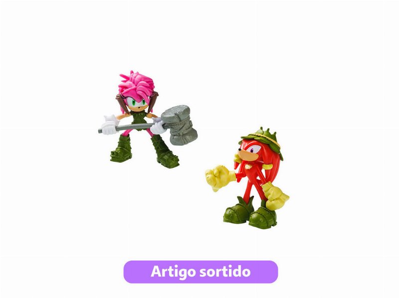 Figura Sonic Pack 2 Modelos Sortidos
