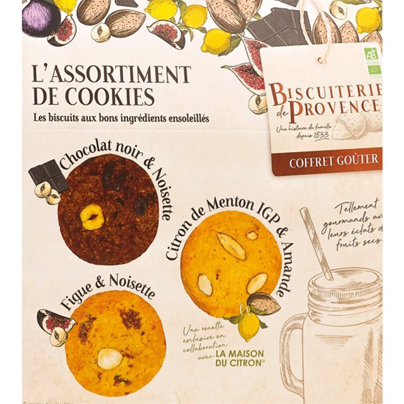 Les Cookies Bolachas Sortidas Biológicas 210 g