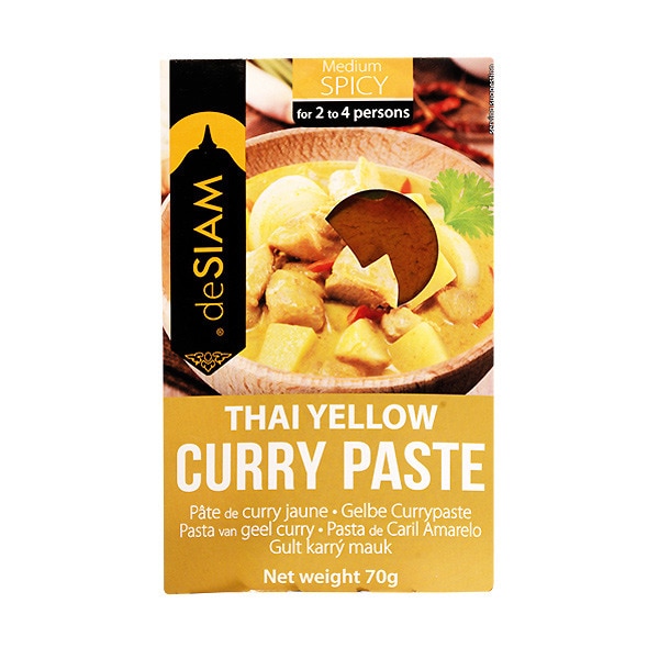 Pasta De Caril Amarelo 70 g