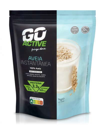 Farinha Aveia Instantânea Go Active 1Kg