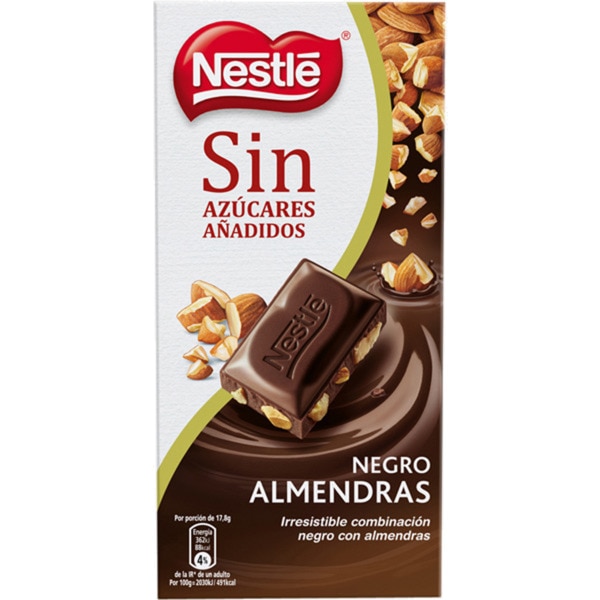 Chocolate Preto Com Amêndoas Sem Açúcar 115 g