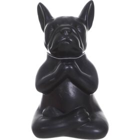 Cão Cerâmica Preto Kasa