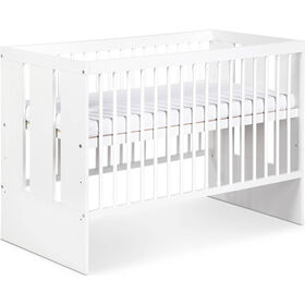 Cama De Grades Madeira Branca Paula Twinko