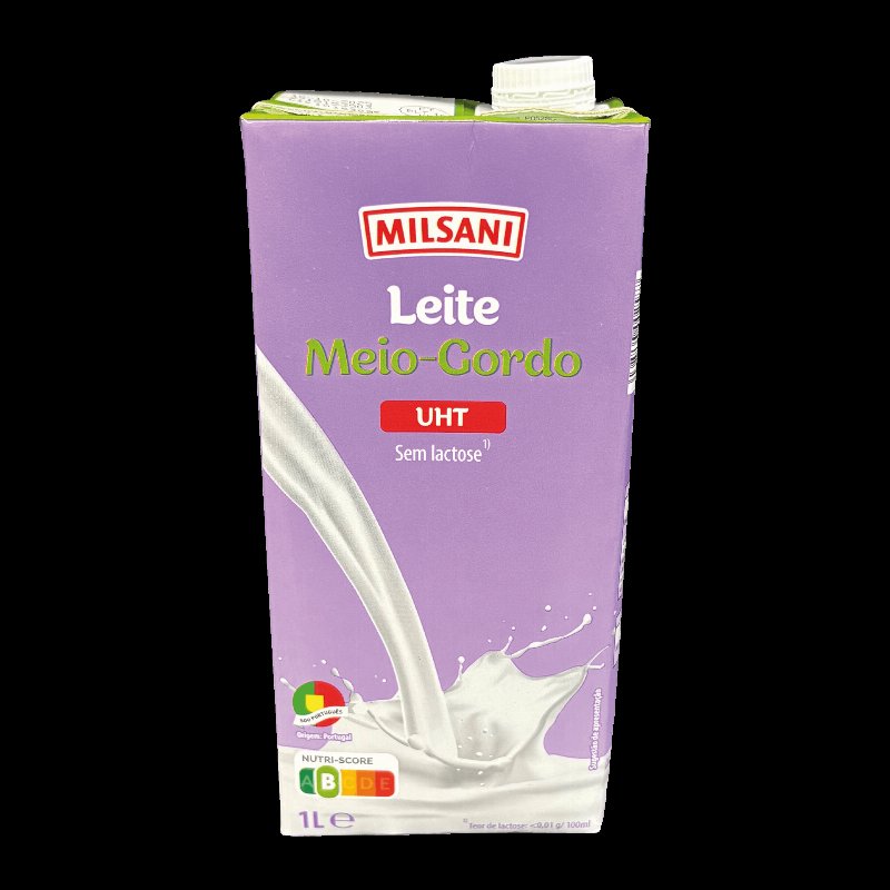 Leite Meio-Gordo Sem Lactose 1 l