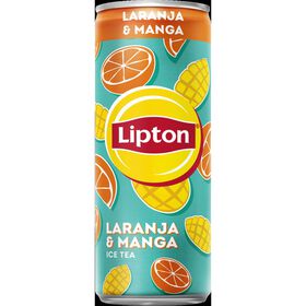 Ice Tea Em Lata Laranja E Manga Lipton 25 cl
