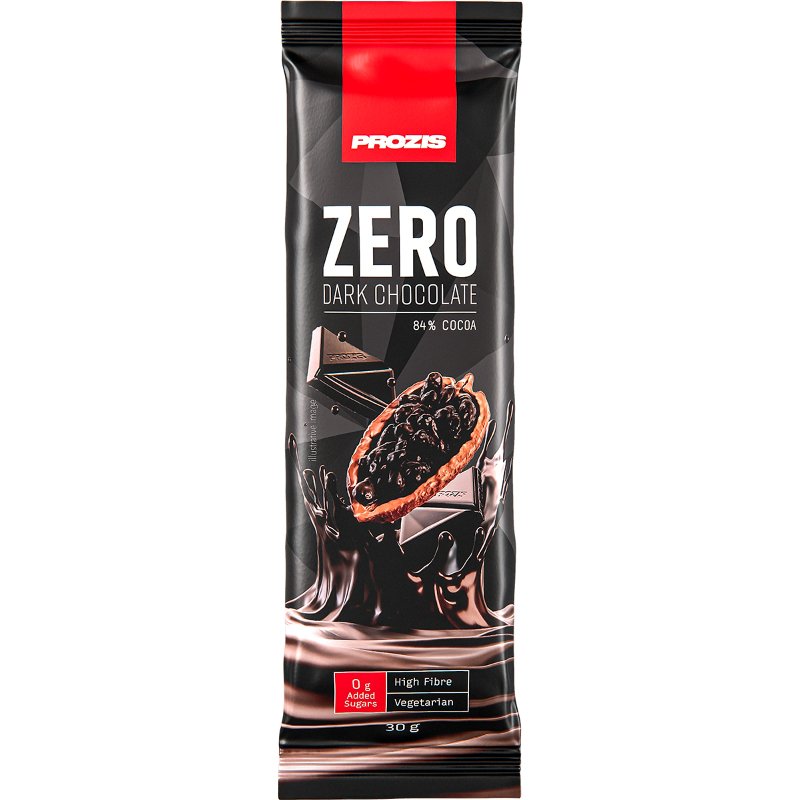 Barra De Chocolate Negro Zero 30 g