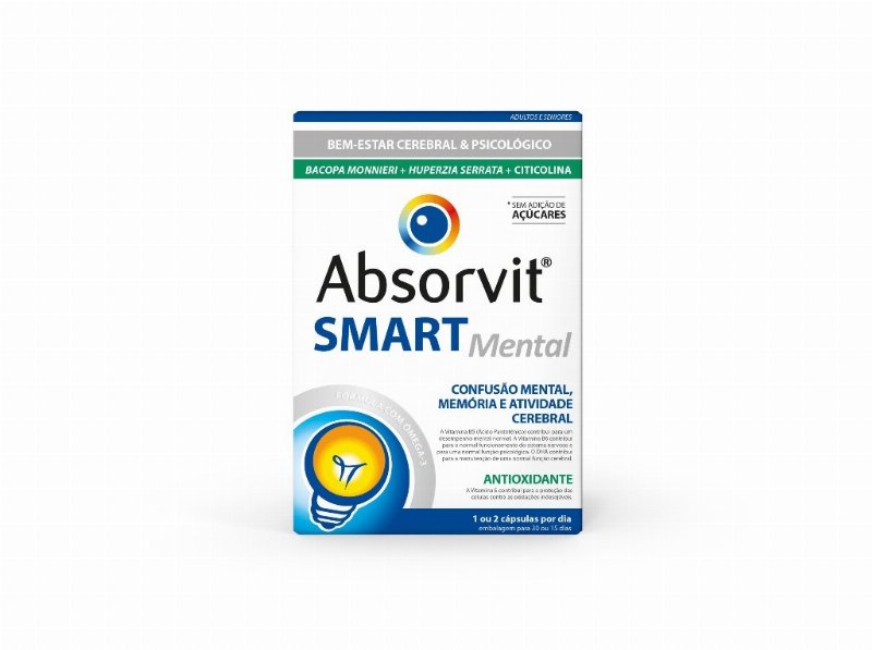 Suplemento Absorvit Smart Mental 30 Cps