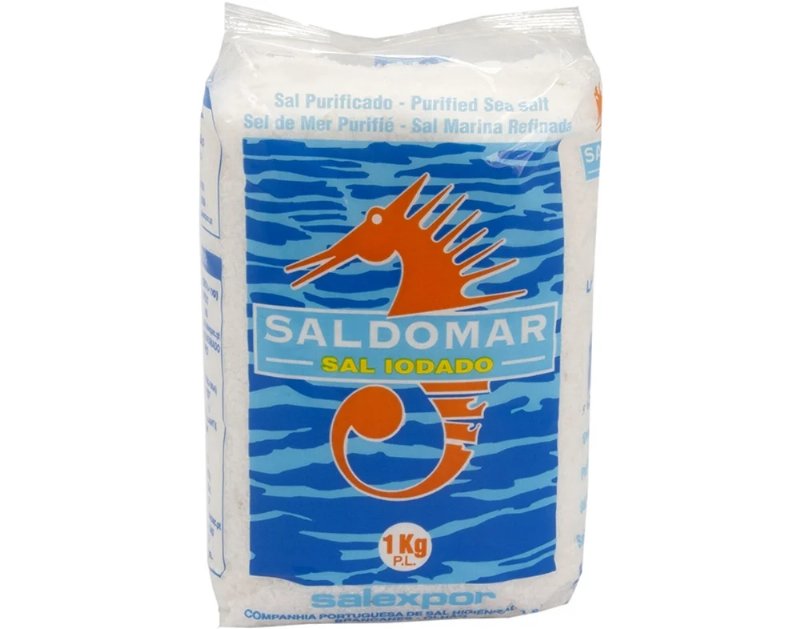 Sal Saldomar Cristal Iodado 1 kg