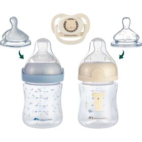Conjunto Biberões 150 ml E Chupeta 0/6M Bebeconfort 6 Un