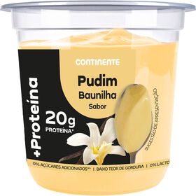 Pudim +Proteína Baunilha Continente 200 gr