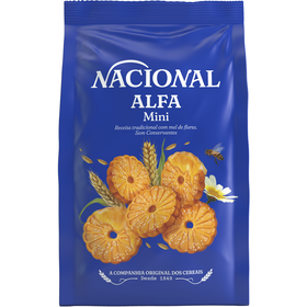 Bolachas Mini Alfa Nacional 120 gr