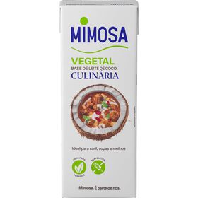 Creme Vegetal Coco Para Culinária Mimosa 200 gr