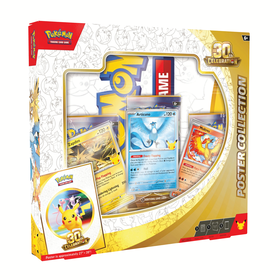 Pokémon - Cartas Tcg: Poster Collection 30 Anos
