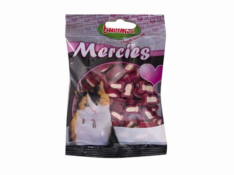 Snack Gato Mercies Bubimex Semi Humido Salmão 100 g