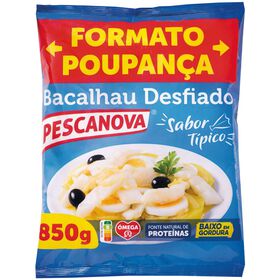 Bacalhau Desfiado Congelado Pescanova 850 gr