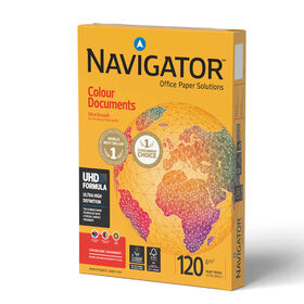 Resma De Papel De Impressão A4 250 Folhas 120 g/M2 Navigator