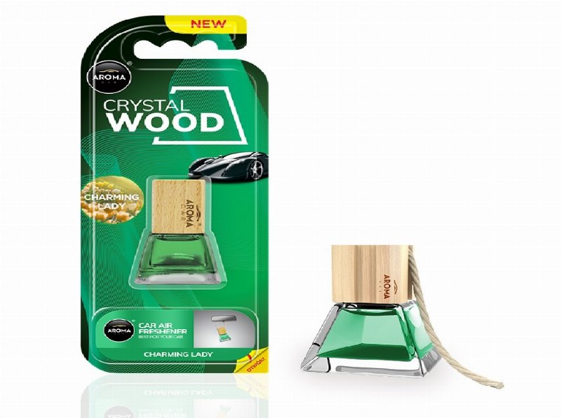 Ambientador Auto Aroma Car Crystal Wood Charming 7 ml