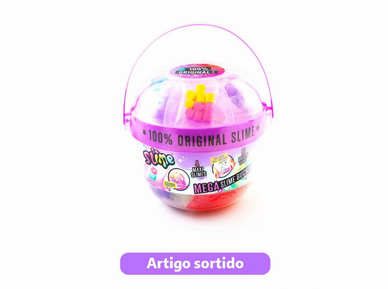 Slime Super Bucket So Slime Diy Com 6 Decorações Modelos Sortidos